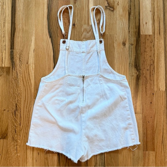 Show Me Your Mumu Trude Romper Overalls White Seasalt Sz XS - Picture 4 of 6